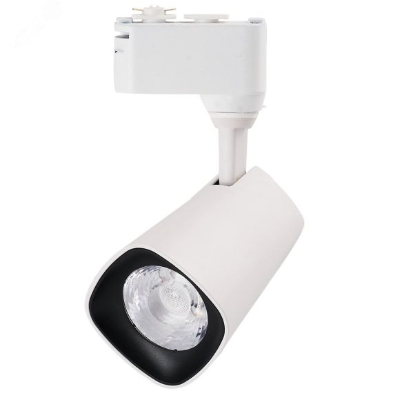 Светильник трековый однофазный ДПО LED-15 Вт 1350 Лм 4000К IP40 белый 24 град. 180–250В JazzWay 5035539