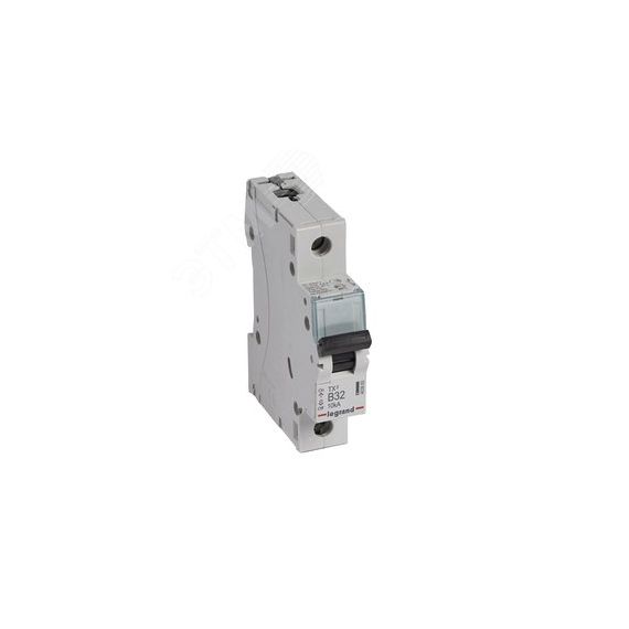 Выключатель автоматический однополюсный 32А B TX3 6kA/10kA Daccord/Legrand 403863