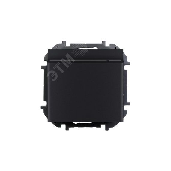 Выключатель для гостиничных номеров INSPIRIA антрацит Daccord/Legrand 673803