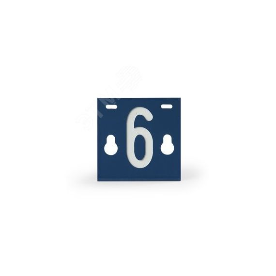 Табличка номера фидера №6 Энсто-РУС (ОКПП) PEM241.6R