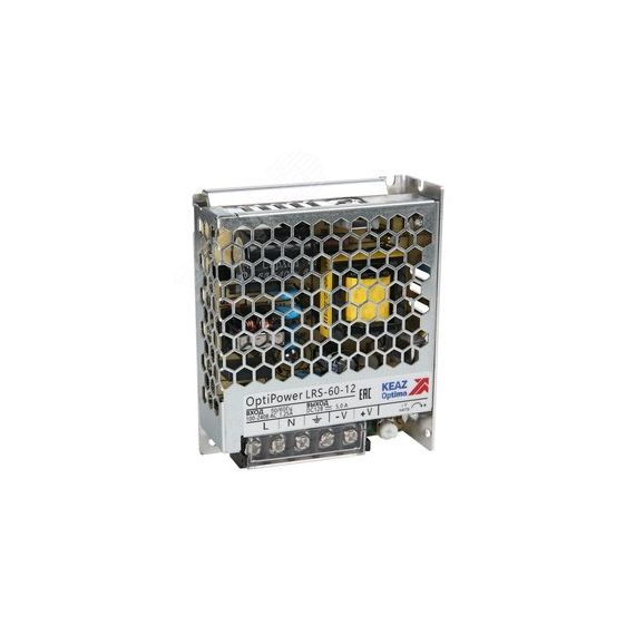 Блок питания панельный OptiPower LRS 35-12 3A КЭАЗ 328864