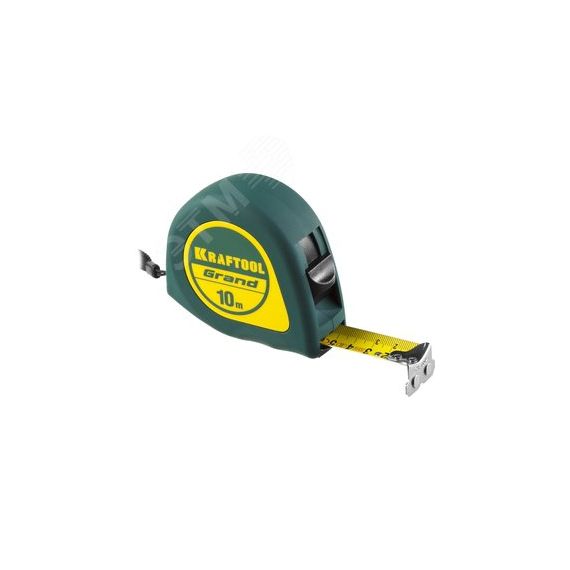 Рулетка Grand 10м х 25мм KRAFTOOL 34022-10-25