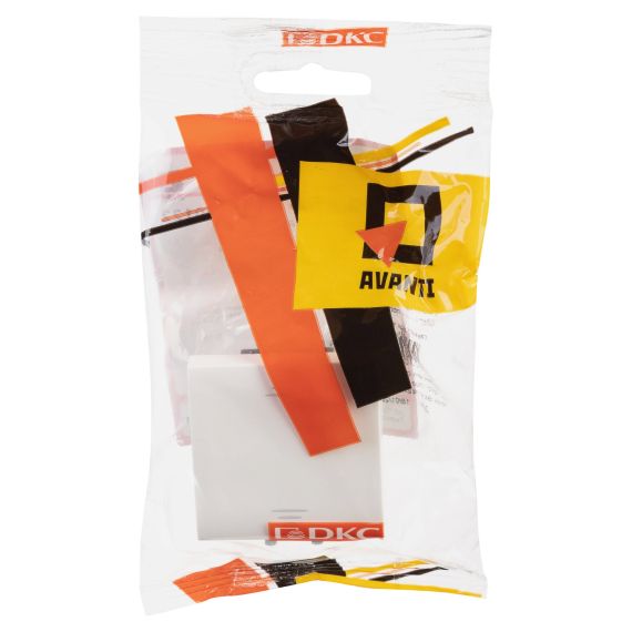 Инвертор одноклавишный модульный, &quot;Avanti&quot;, &quot;Белое облако&quot;, 2 модуля