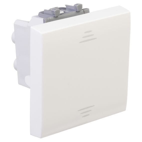 Инвертор одноклавишный модульный, &quot;Avanti&quot;, &quot;Белое облако&quot;, 2 модуля