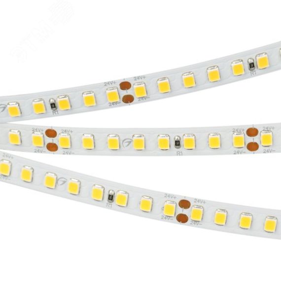Лента RT-A160-8мм 24V White6000 (12 W/m, IP20, 2835, 50m) (высок.эфф.150 лм/Вт) Arlight 024550(2)