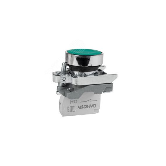 Кнопка OptiSignal D22 C4-P-310 зеленая металл 1НО XB4BA31 КЭАЗ 332167