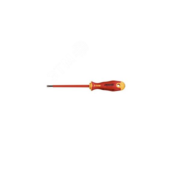 Отвертка диэлектрическая Ergonic плоская шлицевая 3,5X0,6X100 Felo 41303590