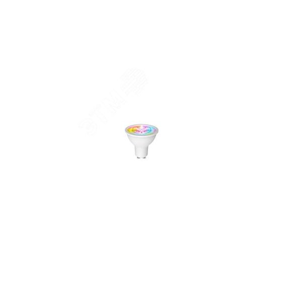 Лампа умная светодиодная GU10 (Wi-Fi, GU10, 4.9 Вт, RGB) MOES WB-TD-RWW-GU10