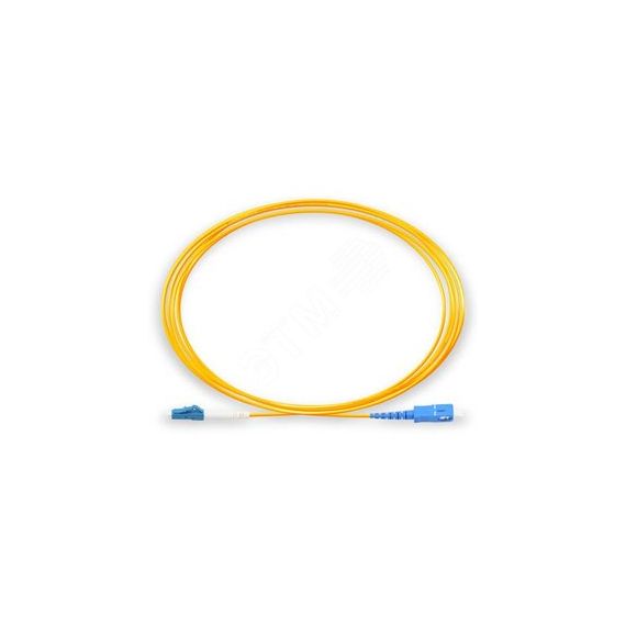 Шнур коммутационный оптический симплексный 1х50/125 OM3 SC-LC 1 м Eurolan 41E-30-SC-LC-01