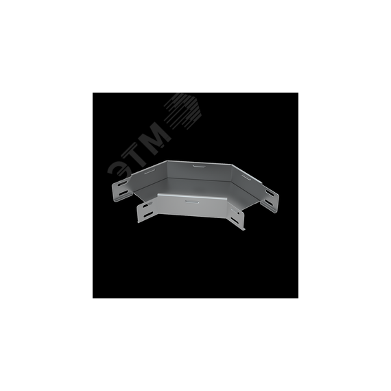 Угол горизонтальный 90 гр. 50х150 мм КМ-профиль LO0111