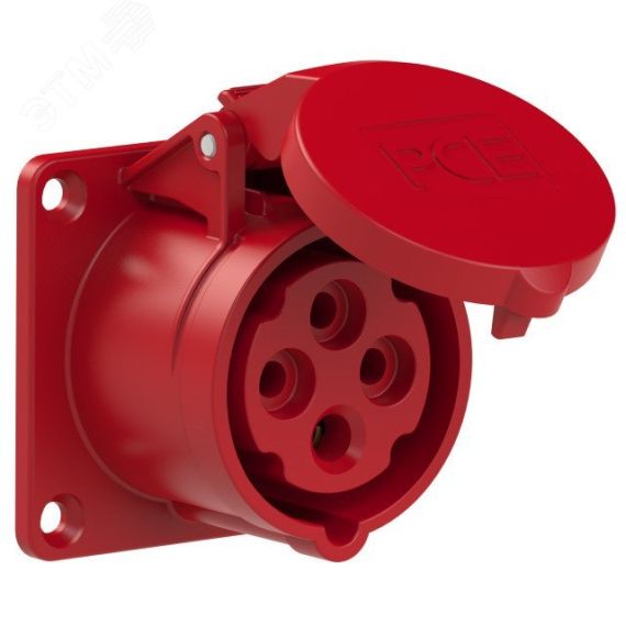 Розетка встраиваемая 16А/400V/3P+E/IP44 PCE 314-6