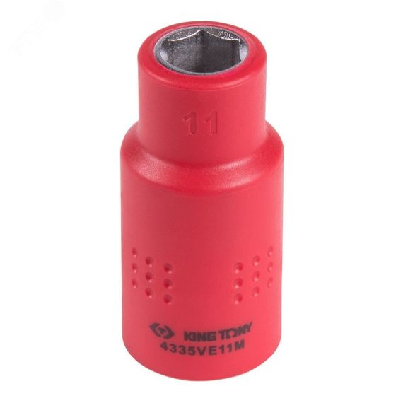 Головка торцевая диэлектрическая шестигранная 1/2'' 11 мм King Tony 4335VE11M