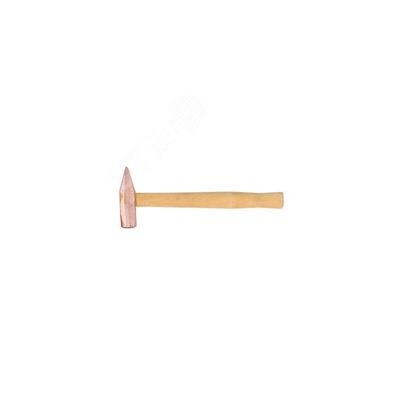 Молоток слесарный 0.8 кг квадратный боек омедненный КЗСМИ 13940