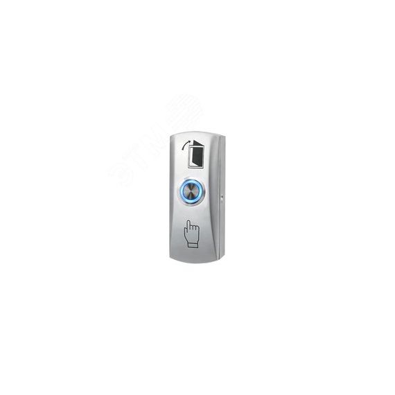 Кнопка выхода Optimus CCTV NO (мет.)с подсв.
