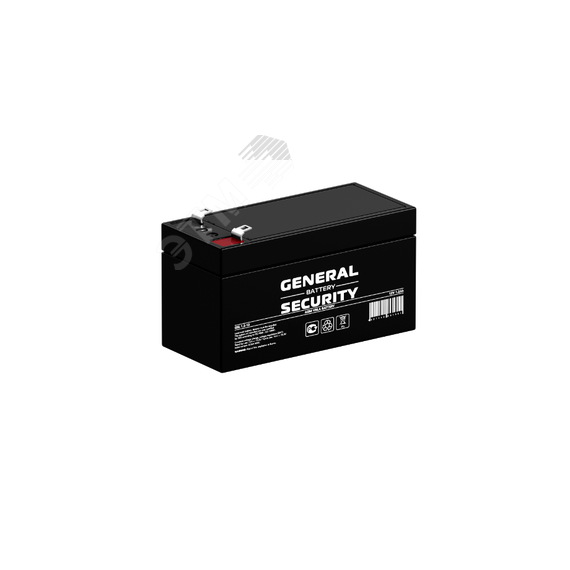 Аккумулятор GSL 12В 1,2Ач General Security GSL1.2-12 GENERAL SECURITY