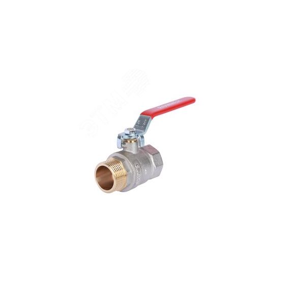 Кран шаровой 1 ВН/НР, ручка рычаг Rommer RBV-0002-0210325