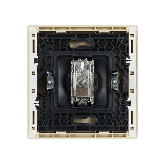 FORTE&PIANO Розетка TV оконечная FP428 ваниль IEK