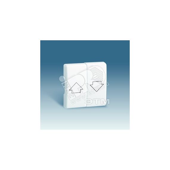 Клавиши (2 штуки) для 75332-, 75331-39, белый Simon 27028-35