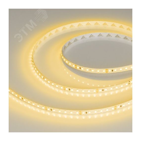 Лента RT-A120-8mm 24V Yellow (9.6 W/m, IP20, 2835, 5m) (, Открытый) Arlight 008780(2)