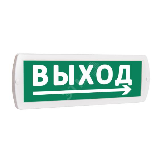 Оповещатель охранно-пожарный комбинированный Т 12-З (звуковой) Выход стрелка вправо снизу (зеленый фон) SLT Т 12-З Выход стрелка вправо снизу