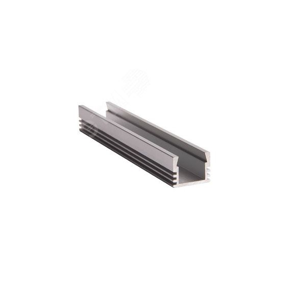 Профиль к LED ленте PAL 1612 накладной анодированный (2м) JazzWay 1009647
