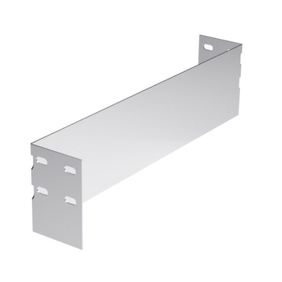 Редукция-заглушка H 80 мм, L 100 мм, цинк-ламельный (аналог горячеоцинкованный)