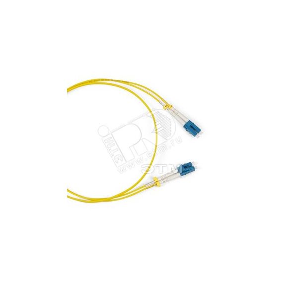Патч-корд волоконно-оптический (шнур) SM 9/125 (OS2) LC/UPC-LC/UPC simplex LSZH (20м) Hyperline 243405