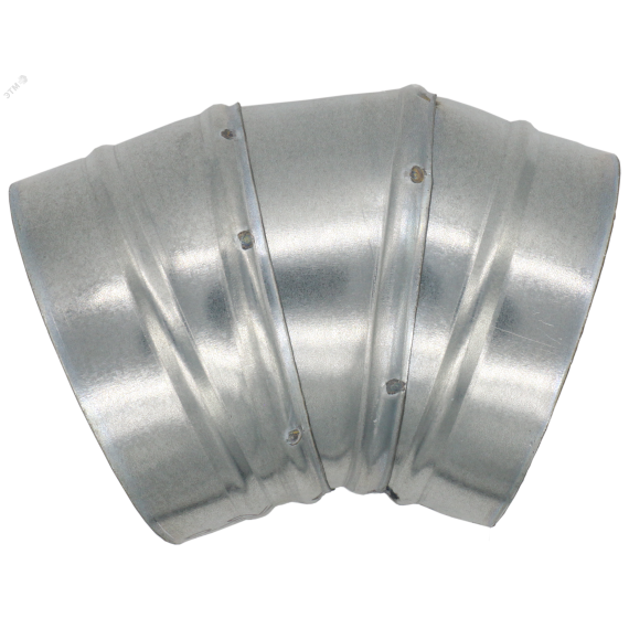 Отвод из оцинкованной стали для круглых воздуховодов на 45° D250 ERA 250OTG45