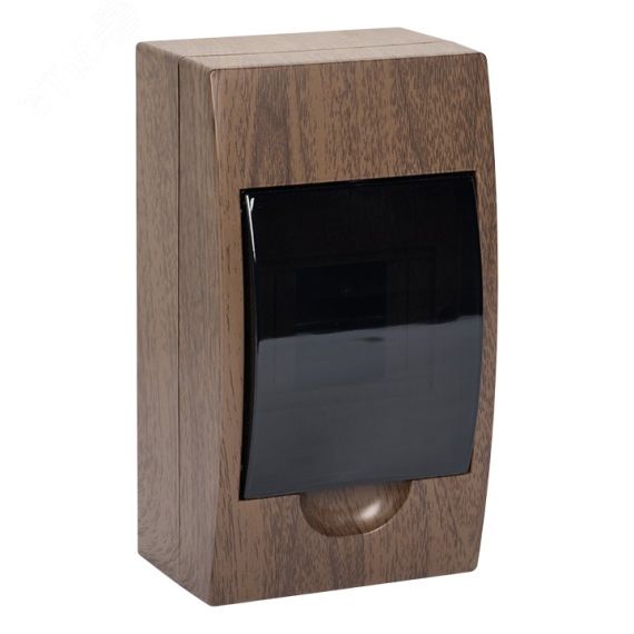 Щит распределительный навесной ЩРН-П- 4 темное дерево IP41 PROxima EKF pb40-n-4-dark