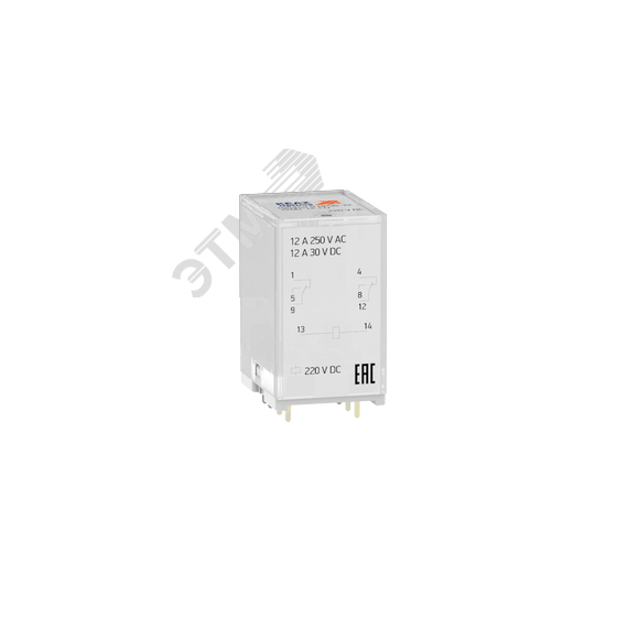Реле промежуточное OptiRel G RP55-32-24D-12-CO-G/TI КЭАЗ 281075