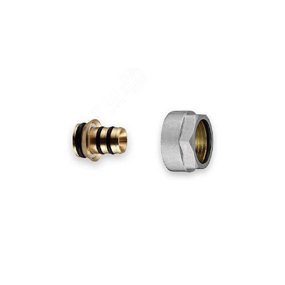 Адаптер зажимной MLC 16x2,0-3/4 ВР евроконус, латунь Usystems 1135971