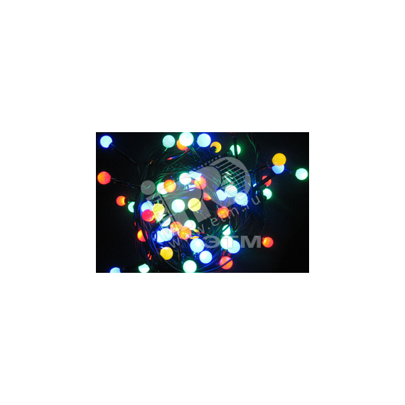 Электрогирлянда Жемчужные шарики 128LED зеленая JazzWay 4610003325039