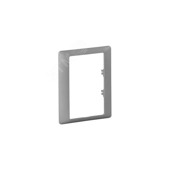 Valena LIFE Рамка 1 пост для двойных розеток алюминий LEGRAND 754241