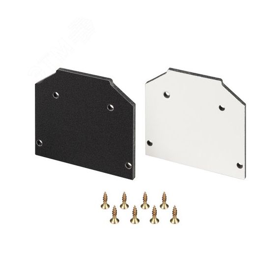 Заглушка MAG-STRETCH-CAP-25 (Алюминий+пластик) Arlight 036886