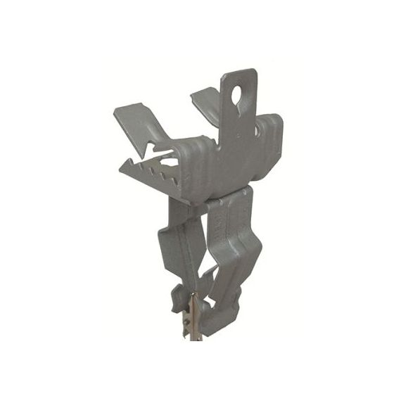 Держатель для крепления трубы к балке 4-10 мм диаметр 18-22 мм гориз.монт.