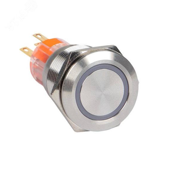 Кнопка S-Pro67 19 мм без фикс. с белой подсв. 230В PROxima EKF s-pro67-151
