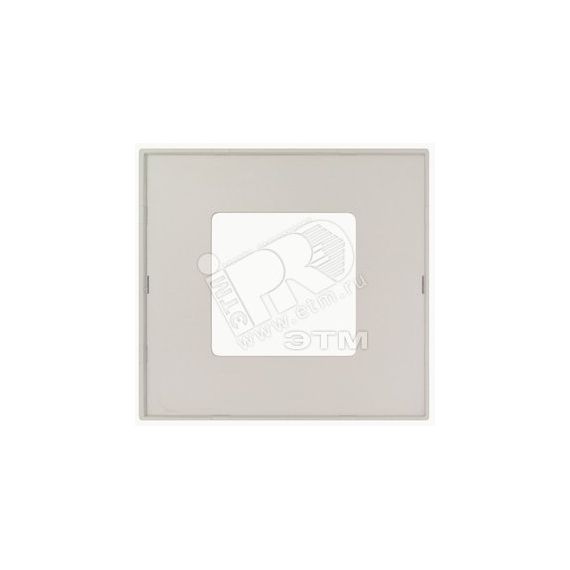 Рамка-декор на 2 поста для 2700620-03., S27Pl, серый прозрачный Simon 2700627-112