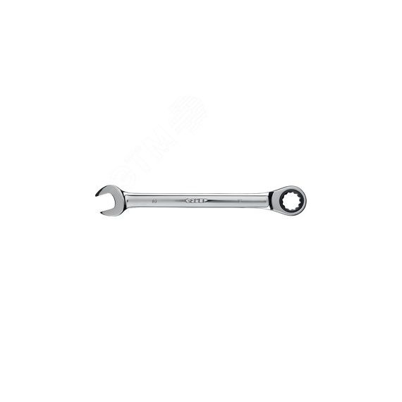 Ключ гаечный комбинированный трещоточный 16 мм ЗУБР 27074-16_z01