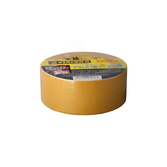 Скотч двухсторонний 50 мм PROFESSIONAL STAYER 1217-25