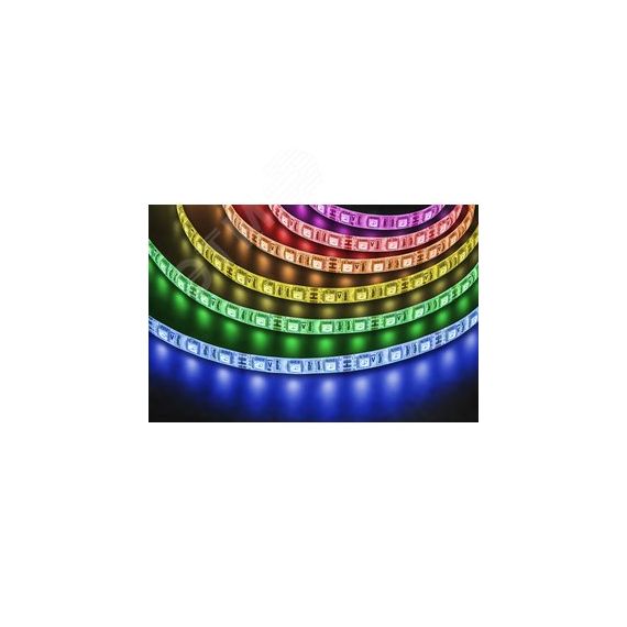 Лента светодиодная LEDх60/м 5м 14.4w/m 12В IP65 RGB Navigator Group 71429