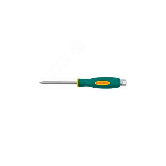 Отвертка стержневая POZIDRIV® , ударная, силовая под ключ, PZ2x101 Jonnesway D70Z2100