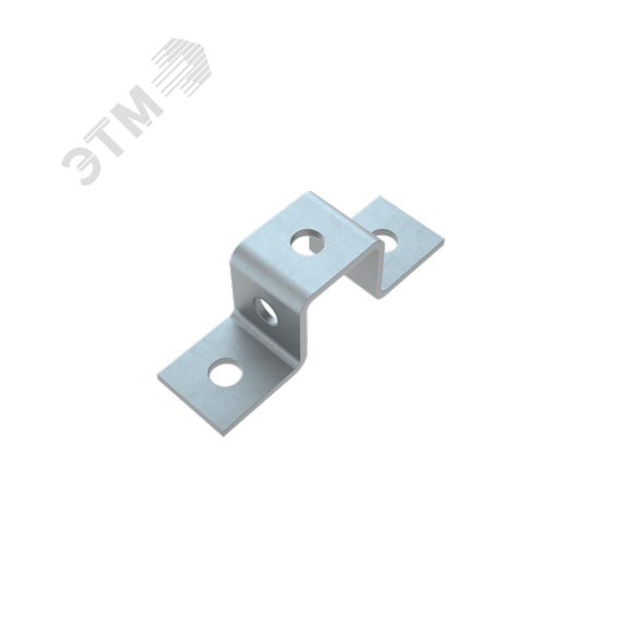 Прямоугольная скоба для страт-профиля 41х41 мм HD КМ-профиль LO8810