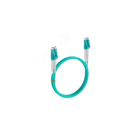 Шнур оптический PREMIUM dpc LC/UPC-LC/UPC 50/125 OM3 3.0мм 2м LSZH (патч-корд) NTSS NTSS-DPC-PM-503-LC/U-LC/U-3.0-2