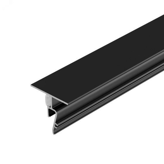 Профиль STRETCH-SHADOW-CEIL-2000 BLACK (A2-CONTOUR-PRO) (Алюминий) Arlight 040703