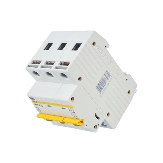 KARAT Автоматический выключатель ВА47-29 3P B 10А 4,5кА IEK