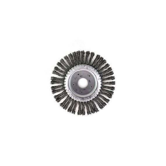 Щетка дисковая жгутовая Д150x6x22,2, ворс сталь 0,50 (13-018) EuroBrush EB-DS5