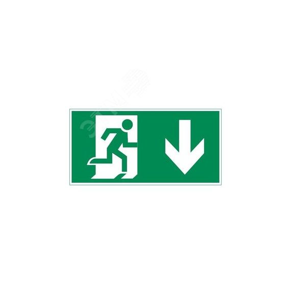 Пиктограмма ''Выход вниз'' для Quad Вартон V4-EM-00.0075.ADV-0005