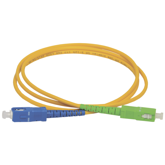 ITK Оптический коммутационный переходной шнур (патч-корд), SM, 9/125 (OS2), SC/UPC-SC/APC, (Simplex), 25м