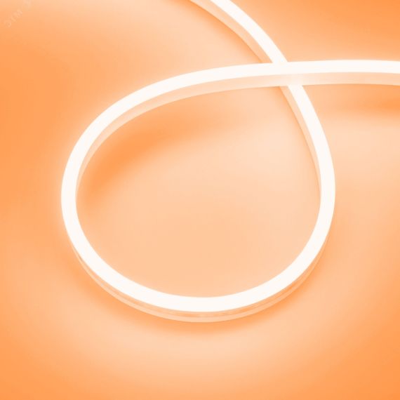 Лента герметичная AURORA-PS-A120-12x6mm 24V Amber (10 W/m, IP65, 2835, 5m) (Arlight, Силикон) Arlight 036683