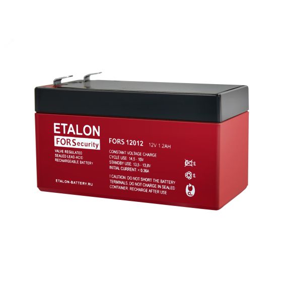 Аккумулятор FORS 12В 1,2Ач Etalon Battery FORS 12012